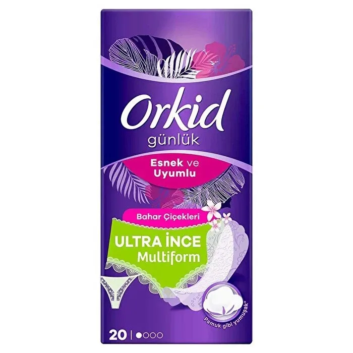 ORKİD YAPRAK BAHAR ÇİÇEKLERİ 20Lİ*18*