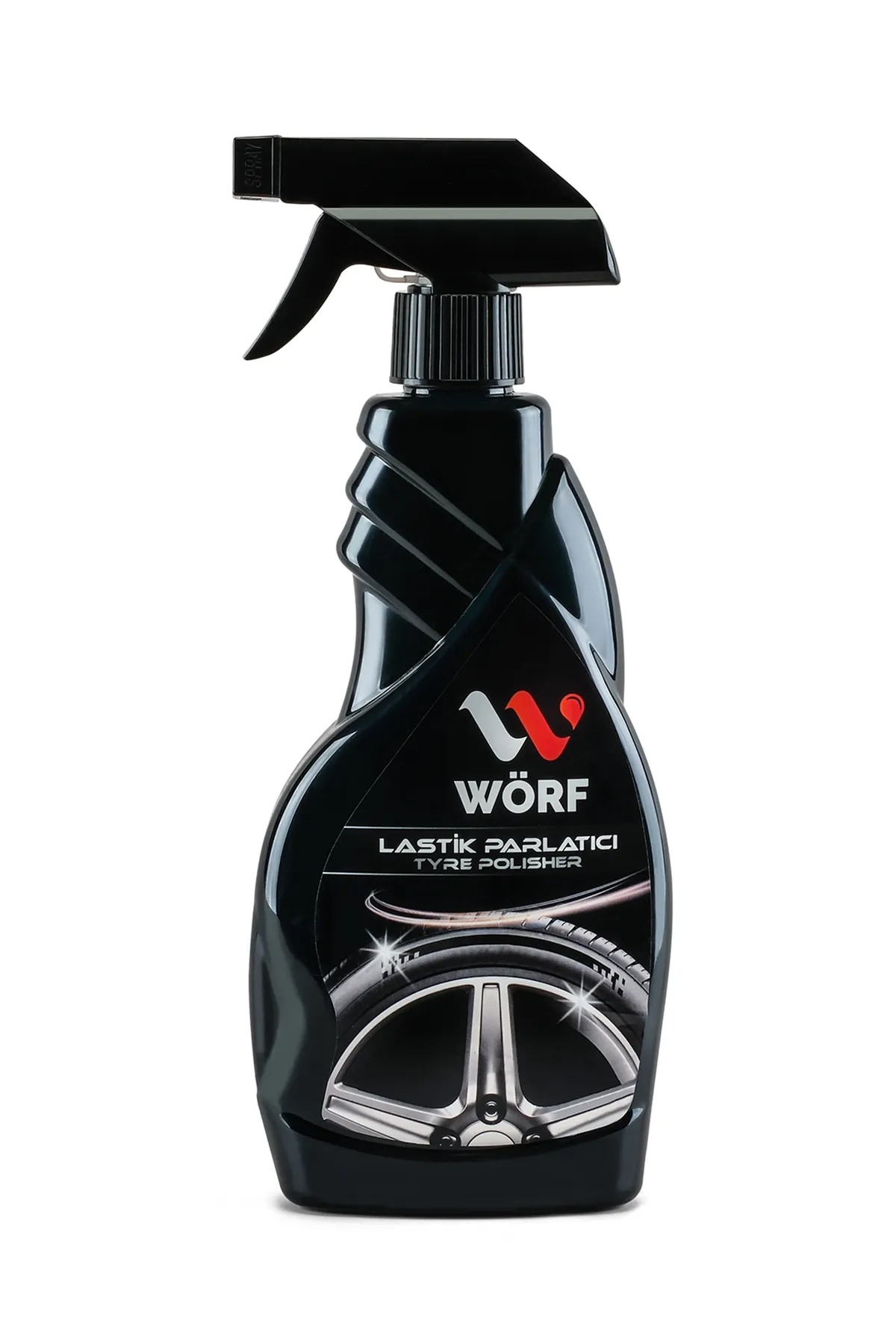 WÖRF LASTİK PARLATICI VE TEMİZLEYİCİ SPREY 500ML*24*