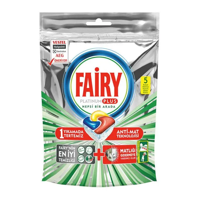 FAİRY PLATİNUM TABLET 5Lİ*40*