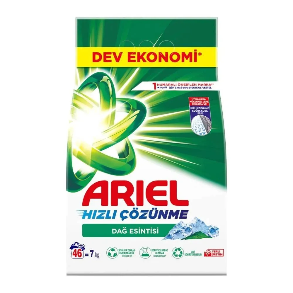 ARİEL MATİK 7KG BEYAZLAR DAĞ ESİNTİSİ