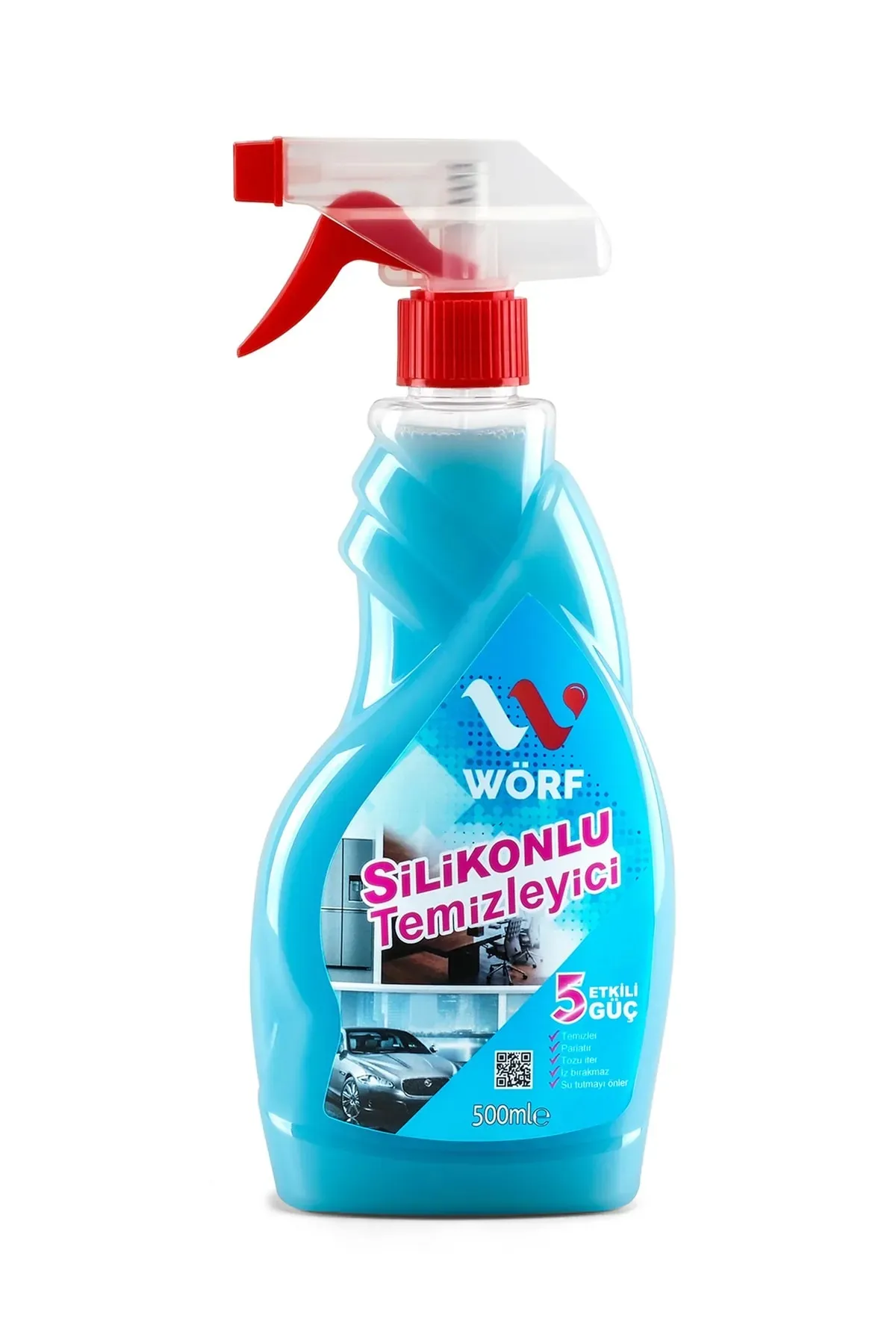 WÖRF SİLİKONLU TEMİZLEYİCİ 500ML*24