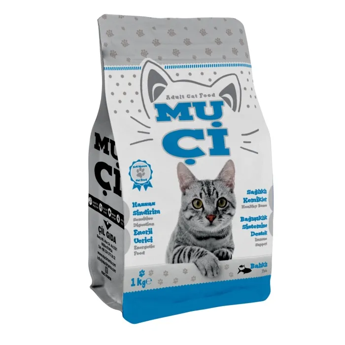 MUÇİ KEDİ MAMASI SOMONLU 1KG*9*