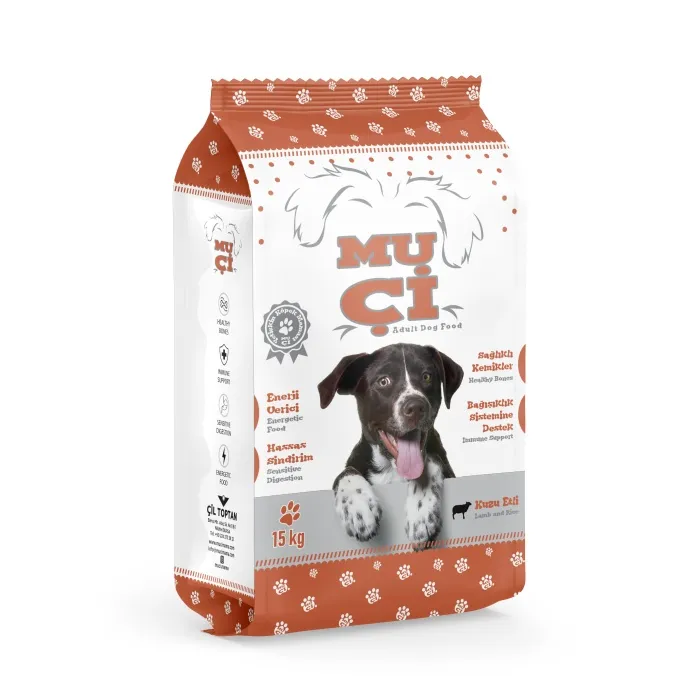 MUÇİ KÖPEK MAMASI KUZU ETLİ 15KG