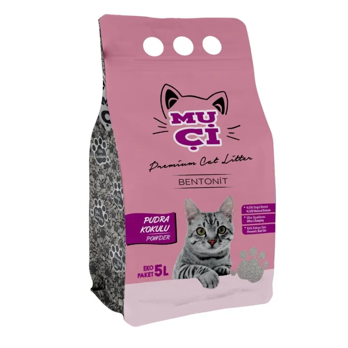 MUÇİ KEDİ KUMU PUDRALI 5LT