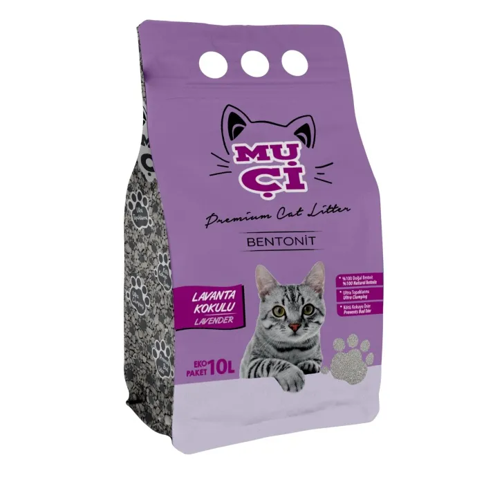MUÇİ KEDİ KUMU LAVANTA 10LT