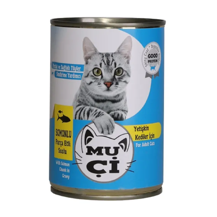 MUÇİ KEDİ KONSERVESİ SOMON 400GR*12*