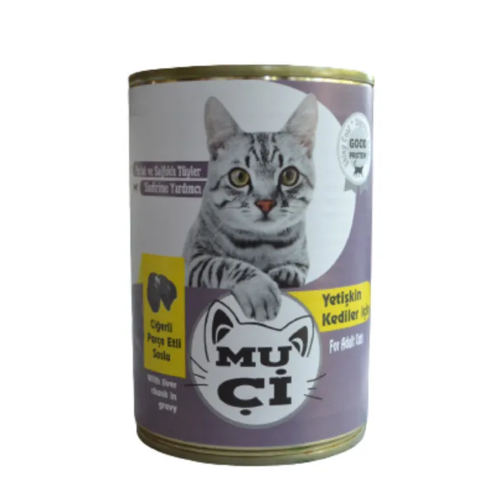 MUÇİ KEDİ KONSERVESİ CİĞERLİ 400GR*12*