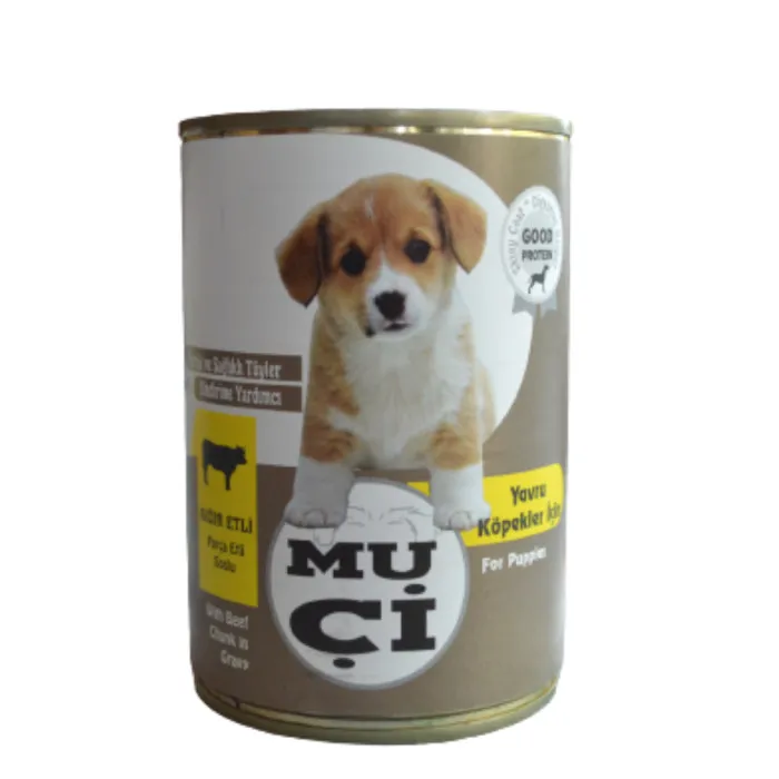 MUÇİ YAVRU KÖPEK KONSERVESİ SIĞIR 400GR*12*