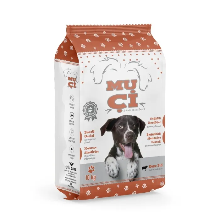 MUÇİ KÖPEK MAMASI KUZU ETLİ 10KG