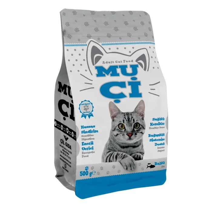 MUÇİ KEDİ MAMASI SOMON 500GR*16*