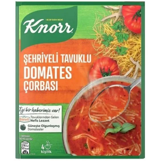KNOR ÇORBA ŞEH.TAVUKLU DOMATES *(PK12*KL144)