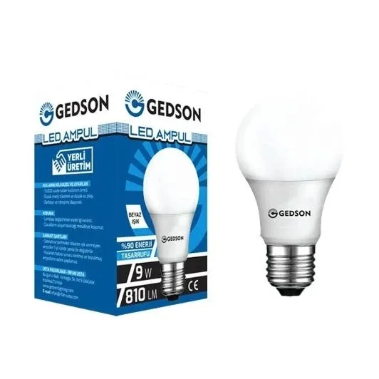 GEDSON LED AMPUL 9W*(PK10*KL200)