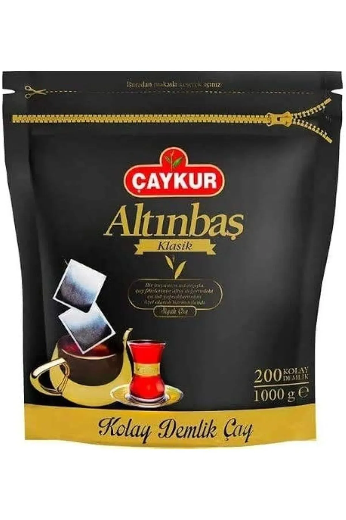EDT ÇAYKUR ALTINBAŞ DEMLİK POŞET 1000GR *6*