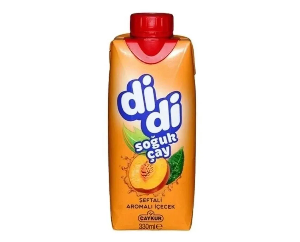 DİDİ TETRAPAK 330ML ŞEFTALİ*12*