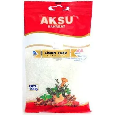 AKSU LİMON TUZU 100GR*12*