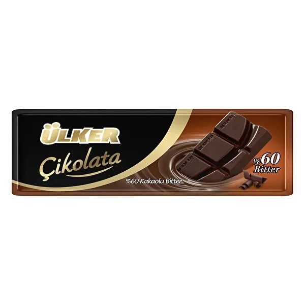 ÜLKER ÇİKOLATA BİTTER BATON 30GR*12*(KL72)