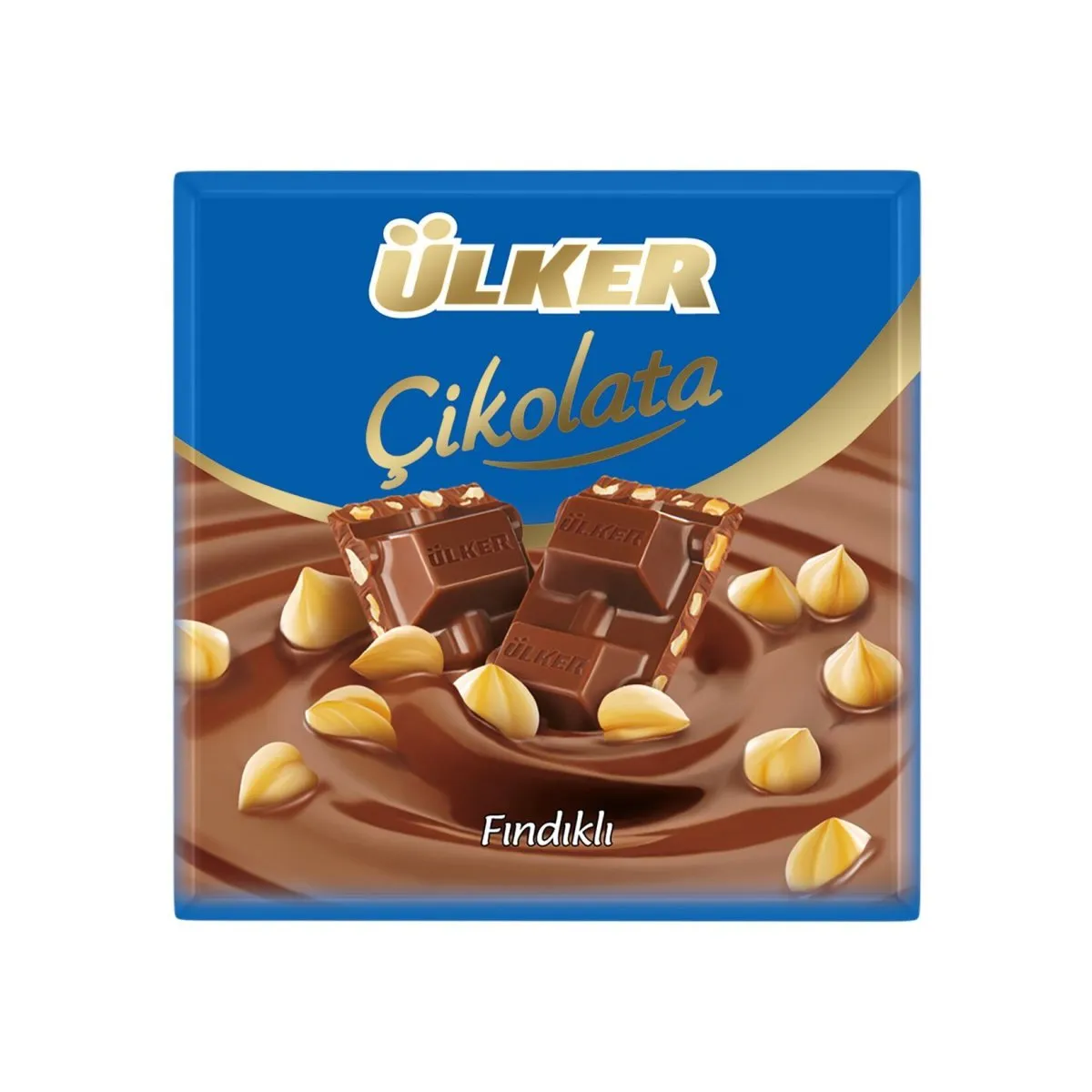 ÜLKER ÇİKOLATA FINDIKLI KARE 60GR*6*6