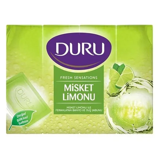 DURU FRESH DUŞ SAB.MİSKET LİMON 600GR*18*
