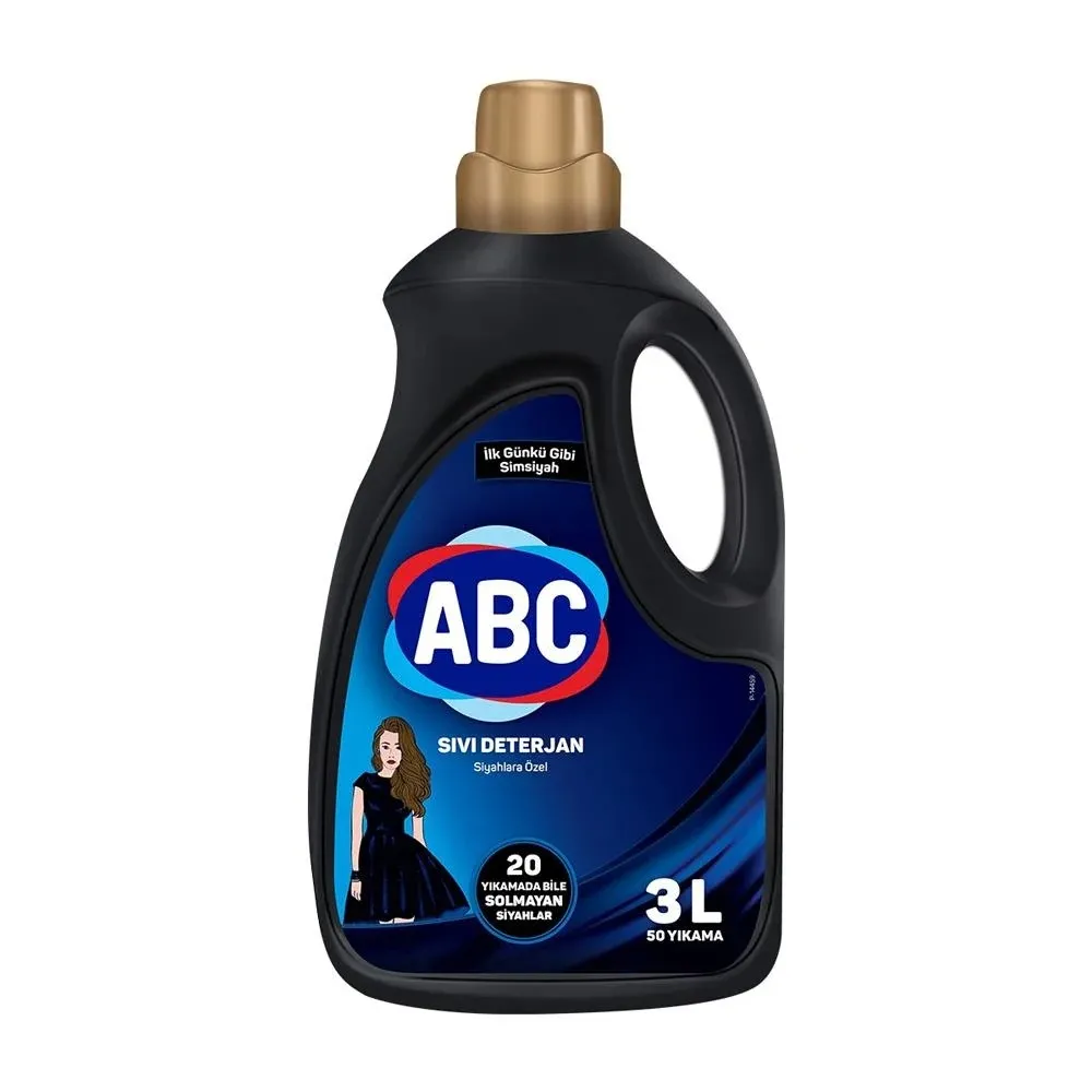 ABC SIVI MATİK SİYAHLAR 3LT*6