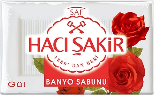 HACIŞAKİR SABUN GÜL 150GR TEKLİ*36*