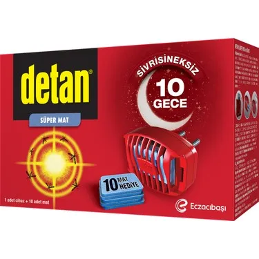 DETAN MAT CİHAZ ARTI 10 YEDEK TABLET*12*