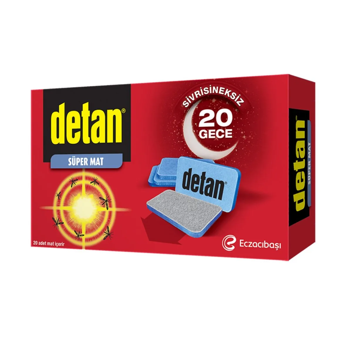 DETAN MAT TABLET 20Lİ*12*