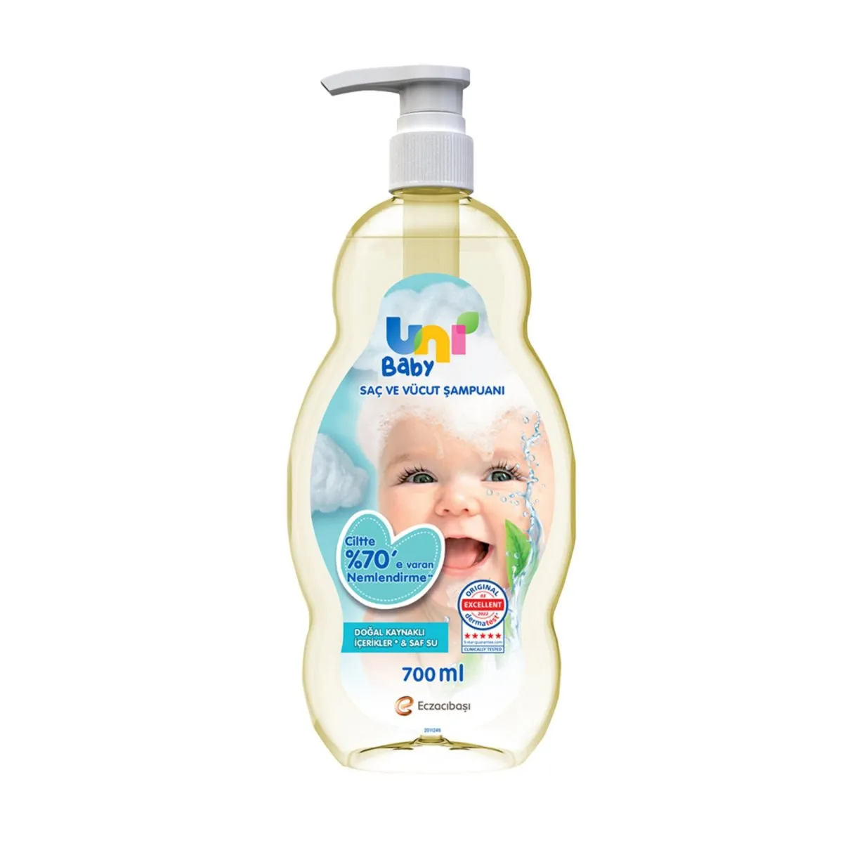 UNI BABY ŞAMPUAN 700ML*8*