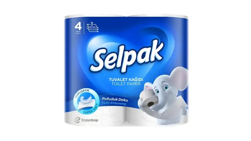 SELPAK TV KAĞIDI 4LÜ*12*