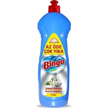 BİNGO BULAŞIK SIVISI LİMON 730 GR*16*