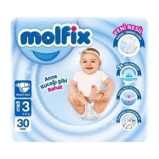 MOLFİX JUMBO MİDİ 30LU NO:3 *6*