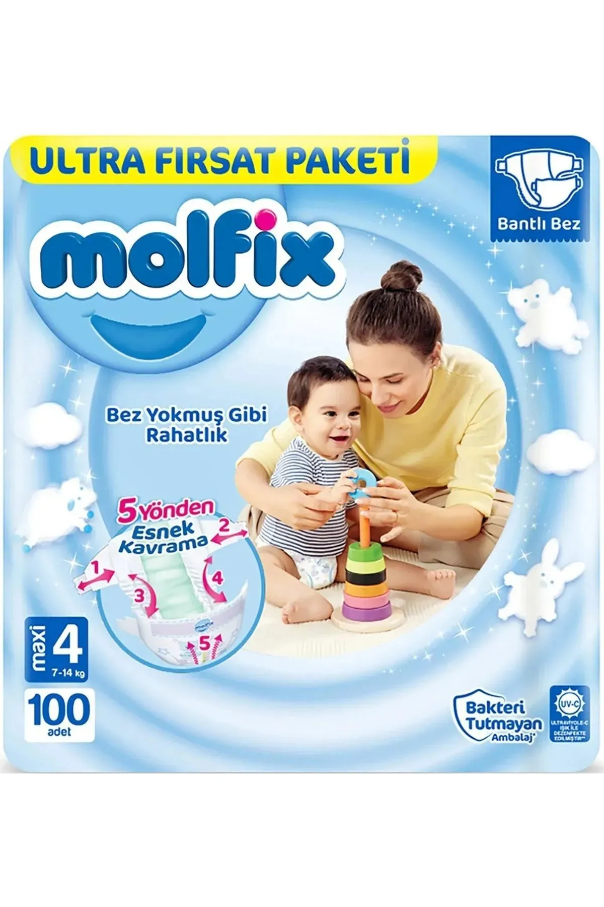 MOLFİX ULTRA FIRSAT PAKETİ MAXİ NO:4*2
