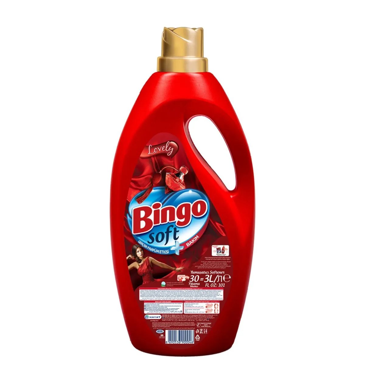 BİNGO SOFT LOVELY 3L*6