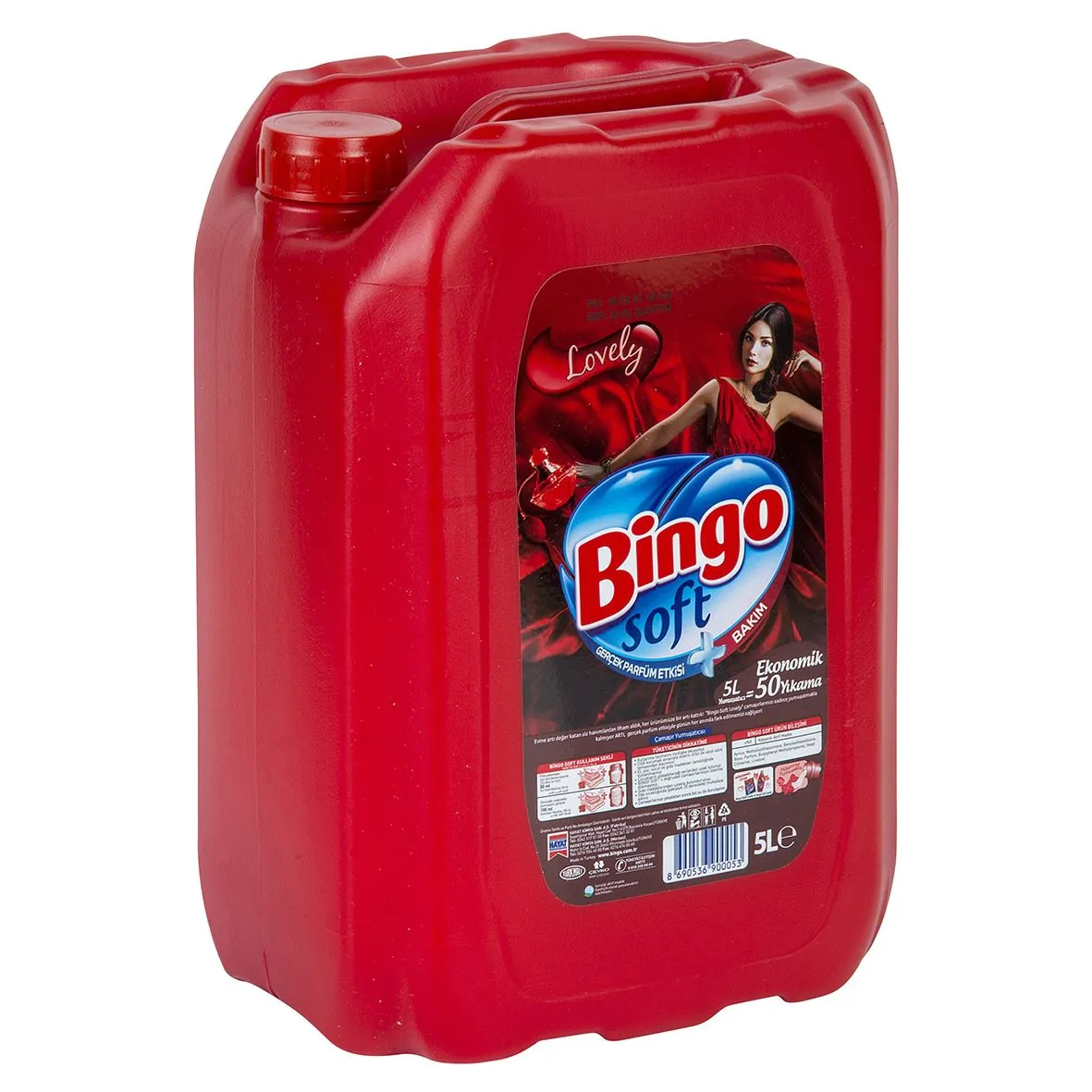 BİNGO SOFT LOVELY 5LT*4*
