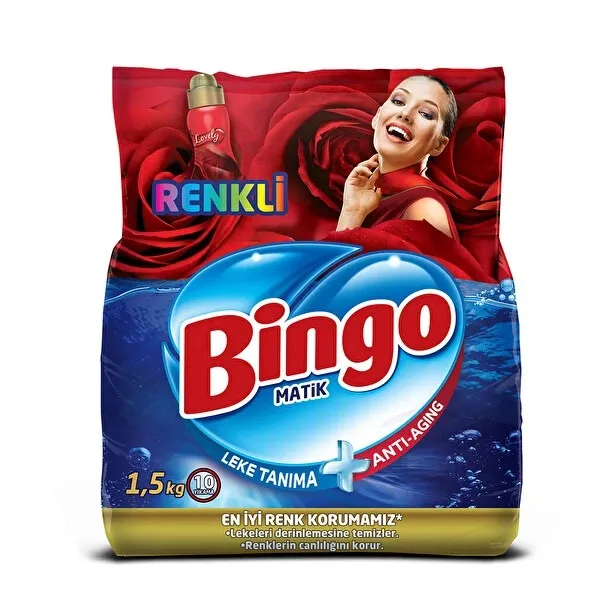 BİNGO MATİK 1,5KG COLOR*10*