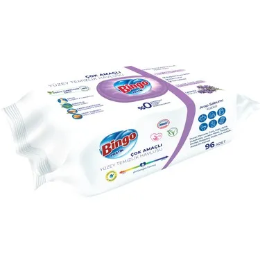 BİNGO YÜZEY HAVLUSU ARP LAVANTA 96LI*12