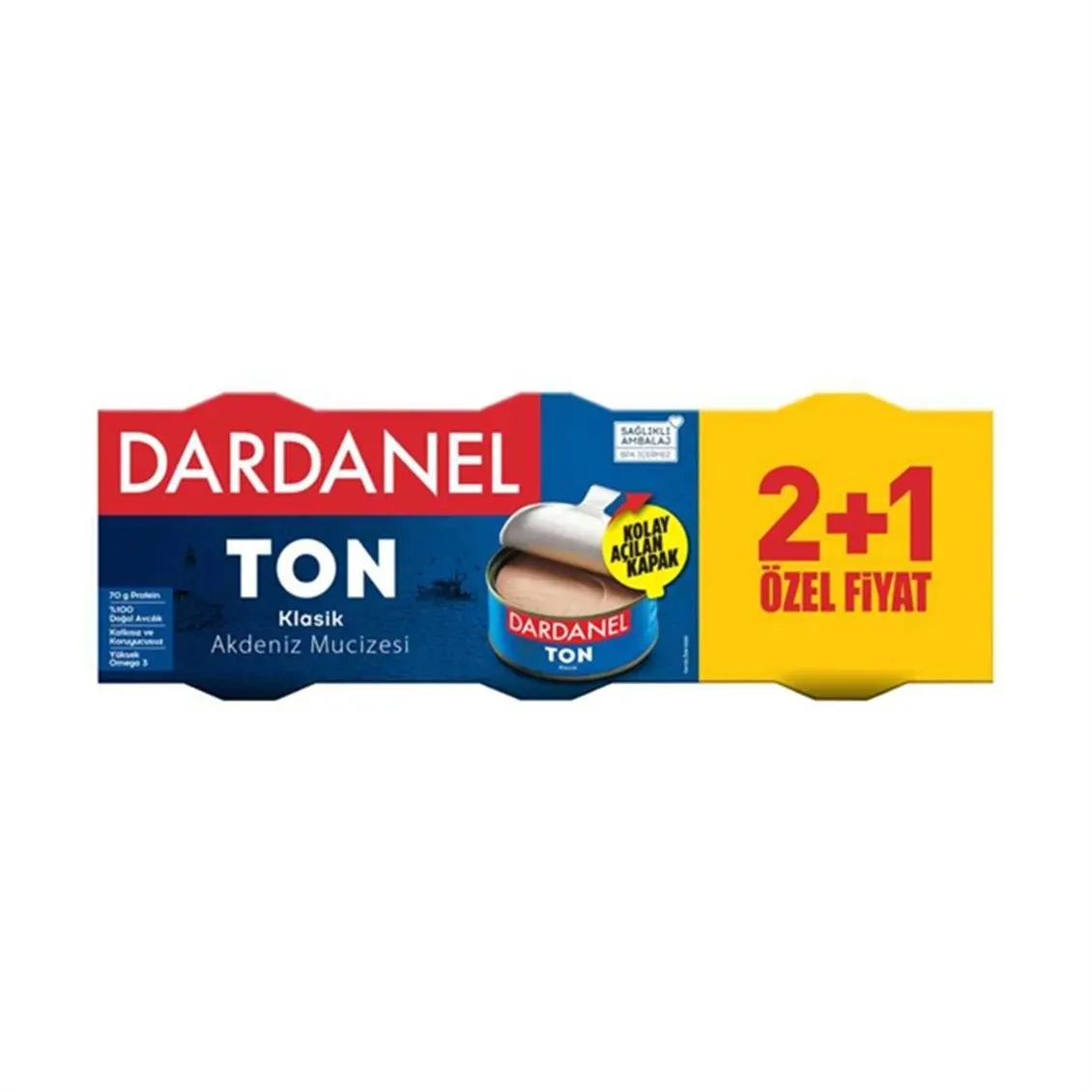 DARDANEL TON MAVİ 150GR 3LÜ*12