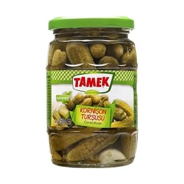 TAMEK KORNİŞON TURŞUSU 350GR*12*