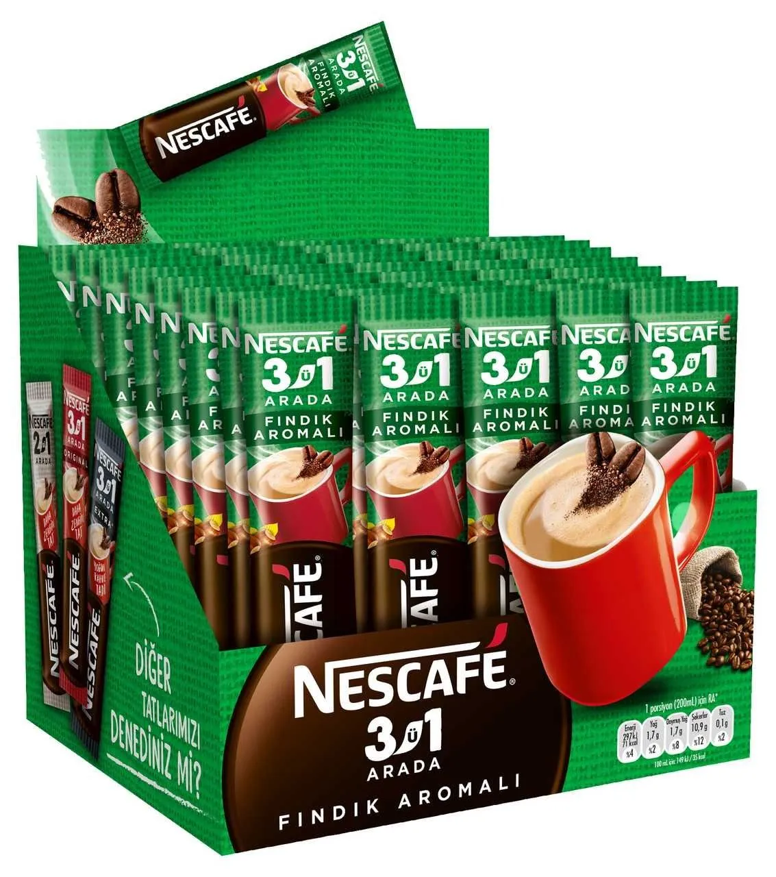 NESCAFE 3Ü1 AR 17GR FINDIKLI*48*(KL576)