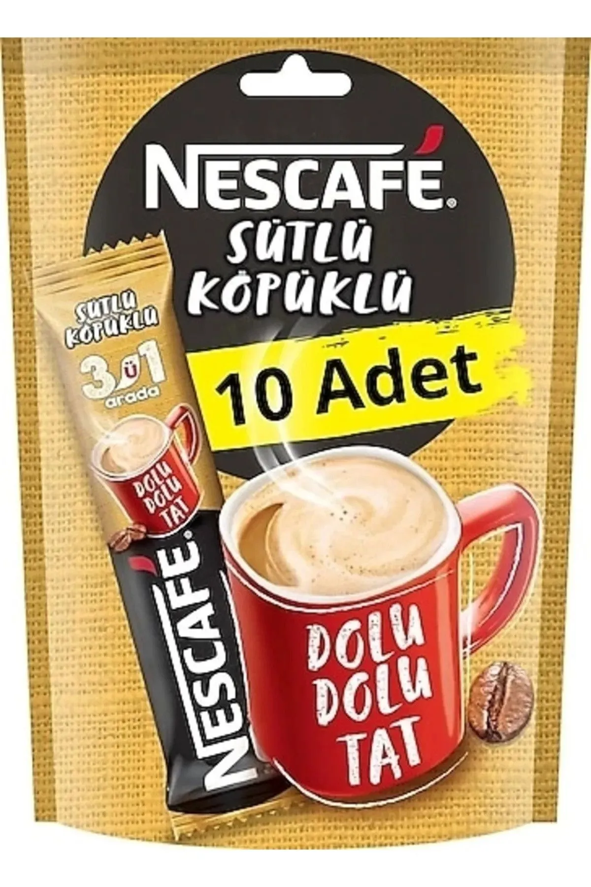 NESCAFE 3Ü1 ARD.SÜTLÜ KÖPÜKLÜ 10LU MP*12