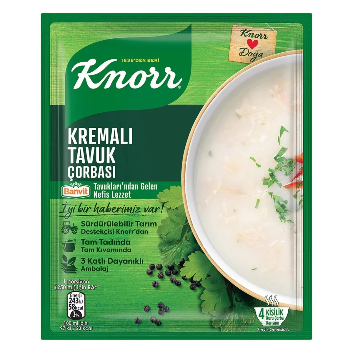 KNOR ÇORBA KREMALI TAVUK *(PK12*KL144)*