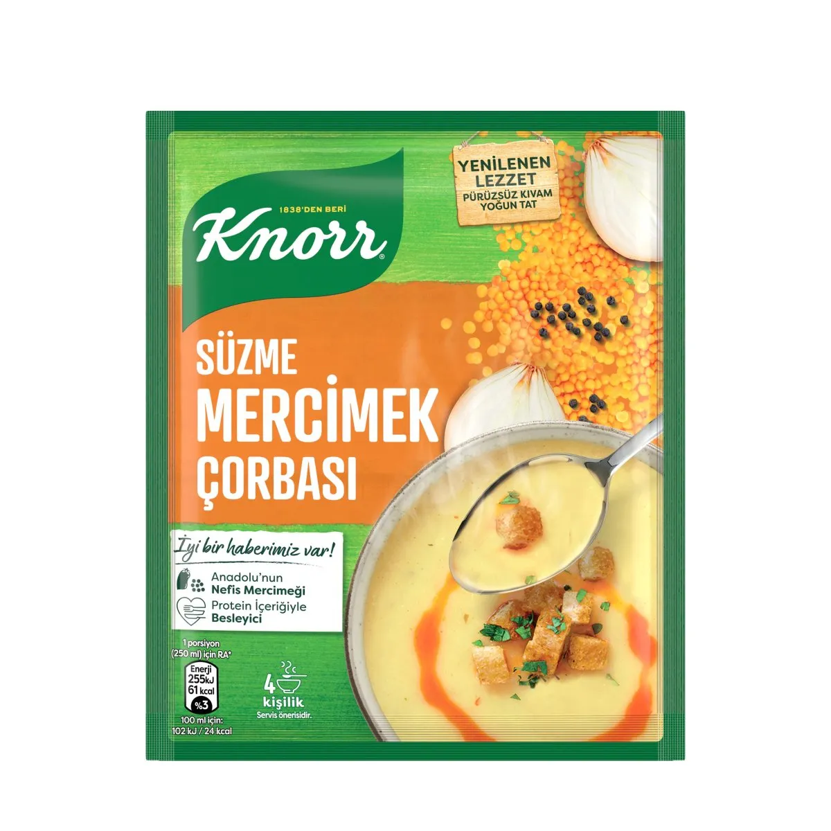 KNOR ÇORBA MERCİMEK*(PK12*KL144)*