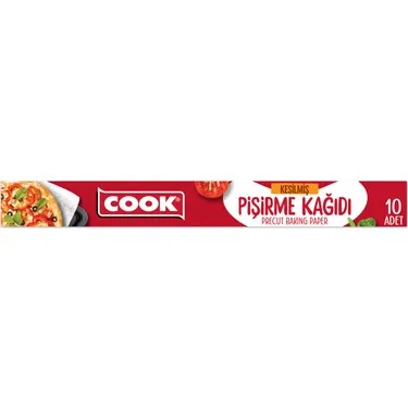 COOK PİŞİRME KAĞIDI 10 TEPSİ (42*37CM)*30*