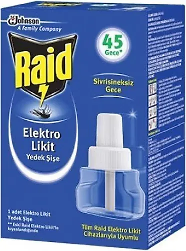 RAİD ELEKTRO LİKİT YEDEK 45 GECE*24 (120309)