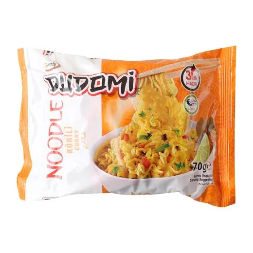 DUDOMİ POŞET KÖRİLİ NOODLE 70G*40