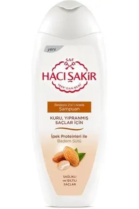 HACIŞAKİR ŞAMPUAN BADEM KURU SAÇ 500GR*12*