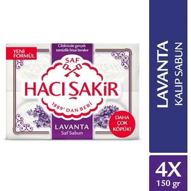 HACIŞAKİR SABUN LAVANTA 600GR*15*