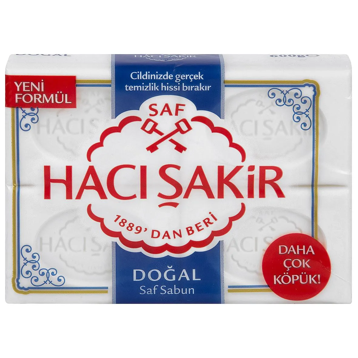 HACIŞAKİR SABUN ÇEŞİT 600GR*15*