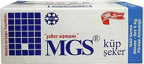 MGS KÜP ŞEKER SARGILI TEKLİ 4 KG