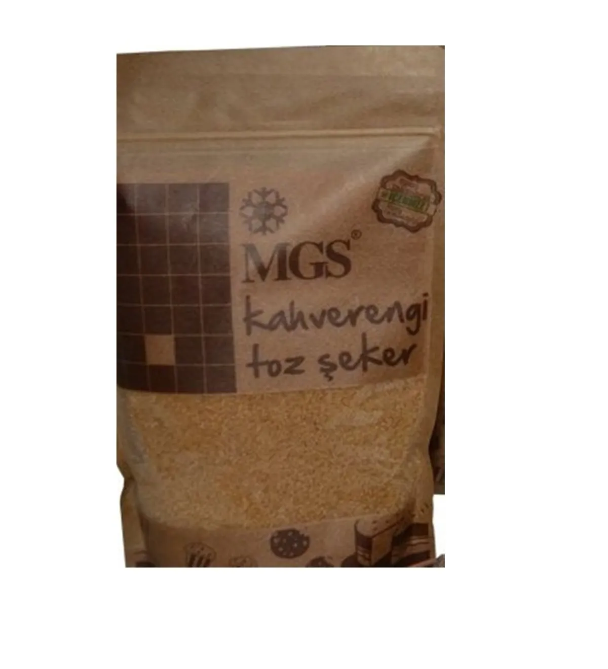 MGS KAHVERENGİ TOZ ŞEKER 500GR*15*