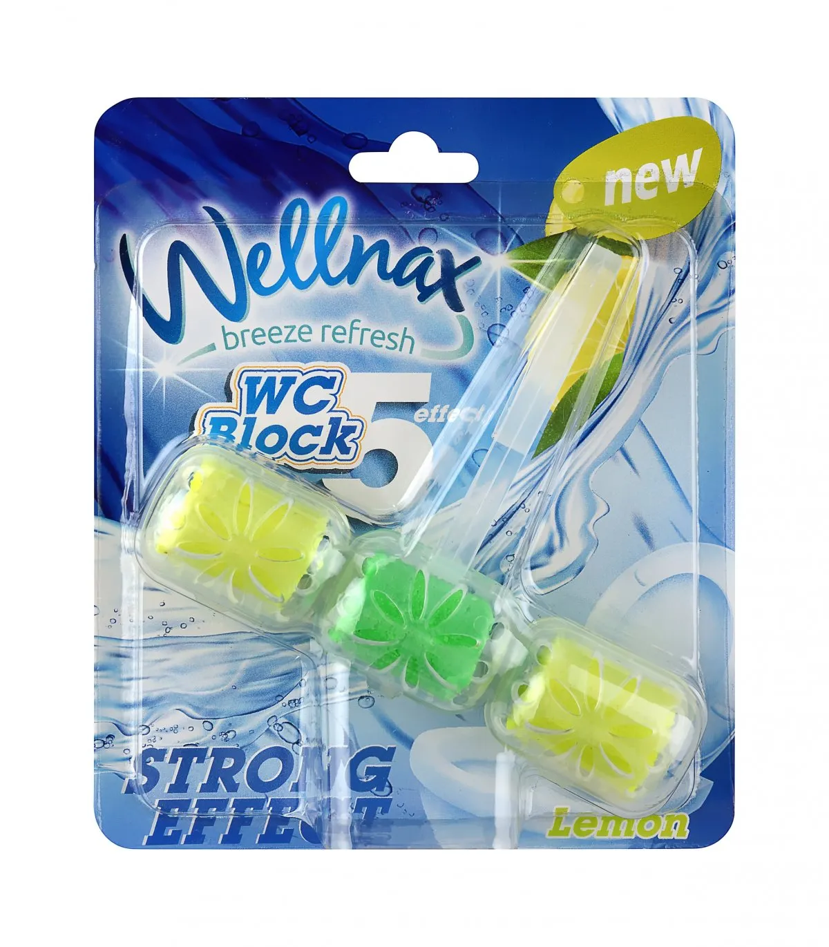 WELLNAX WC BLOK TEKLİ LİMON *24